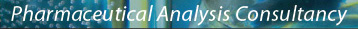 Pharmaceutical analysis consultancy